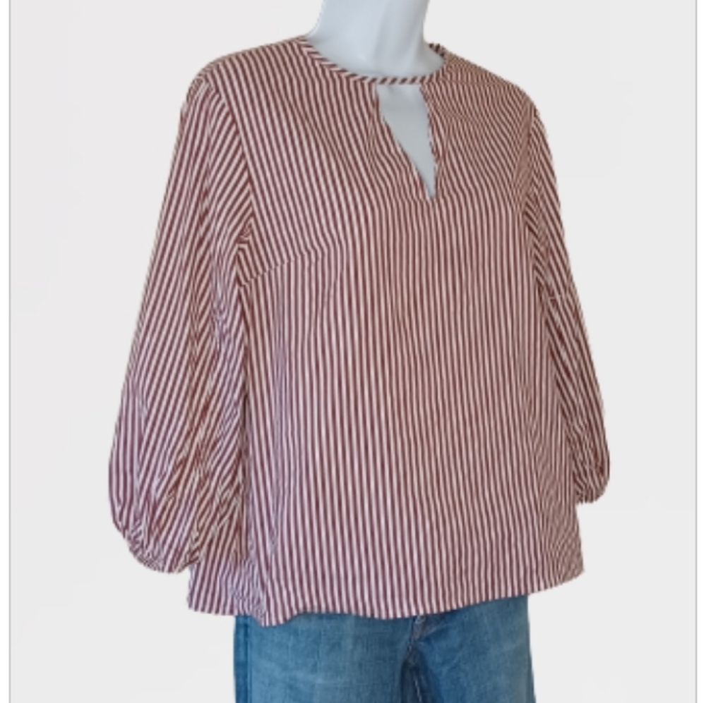 Express striped top, sz M
